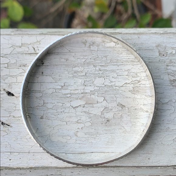 Vintage Sterling Silver Safran Bangle Bracelet - Picture 10 of 15